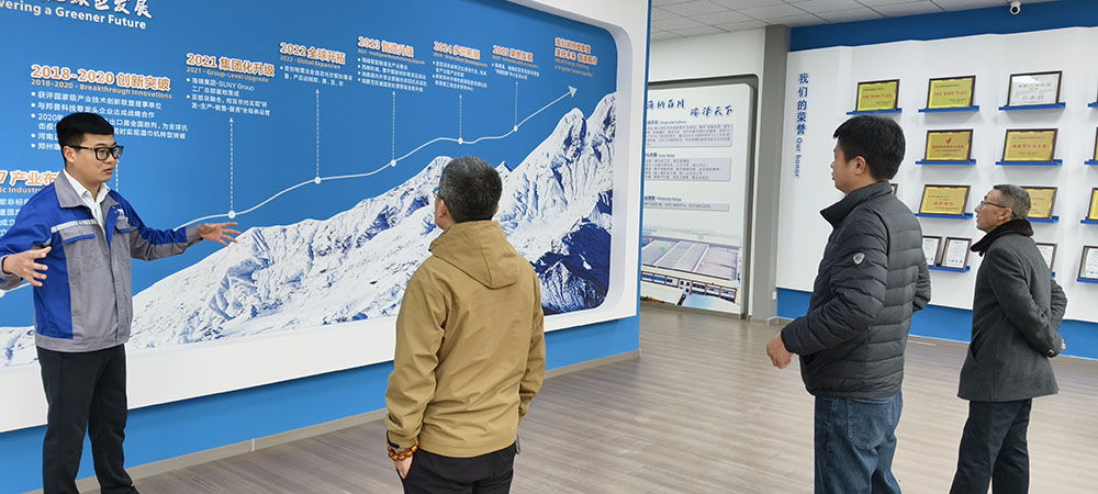 共筑綠色產業鏈：河北客戶到訪鄭州瑞賽克，考察鋰電回收核心裝備